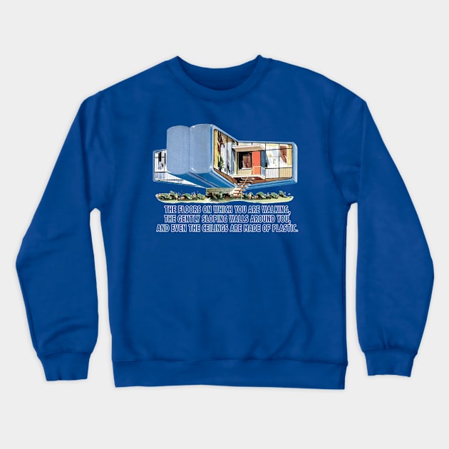 Home of the Future Script Crewneck Sweatshirt by The Window to the Magic Podcast